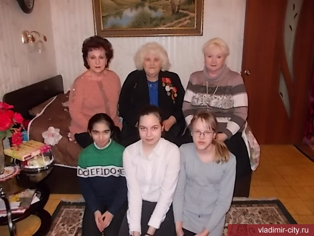 Встреча с жительницей блокадного Ленинграда